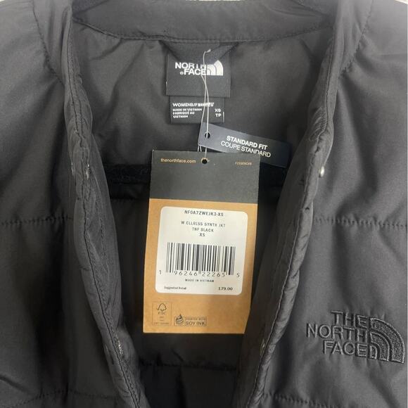 NWT The North Face Harway Collarless Midi Black Jacket Women’s Size XS - Picture 3 of 6